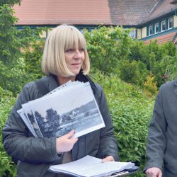 Landschaftsarchitektin Christine May lebte selbst viele Jahre in Hellerau und kennt die Gartenstadt in all ihren Facetten. Foto: Naumann