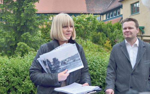 Landschaftsarchitektin Christine May lebte selbst viele Jahre in Hellerau und kennt die Gartenstadt in all ihren Facetten. Foto: Naumann