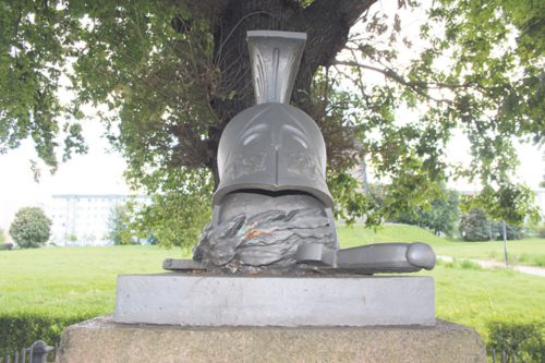 Dem französischen General Moreau ist dieses Denkmal an der Räcknitzhöhe gewidmet. Foto: Drüing