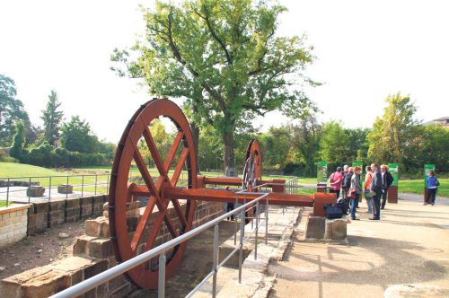 Die historische Mühlenanlage erinnert an die Mühlentradition. Foto: Dietrich