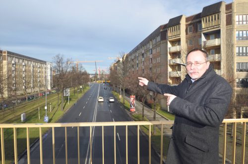 André Barth: Die Neustadt hat sich gut entwickelt! Foto: S. Möller