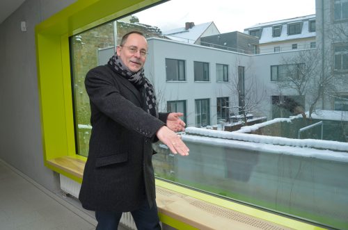 Stadtteil mit Lebensqualität und intakter Infrastruktur: Ortsamtsleiter André Barth sieht die Neustadt weiter auf einem guten Weg. Foto: Möller