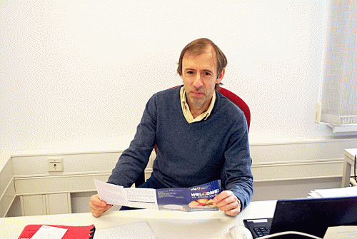 Ehrenamtskoordinator Clemens Hirschwald. Foto: Claudia Trache