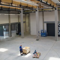 Blick in die neue Montagehalle. Foto: Sd