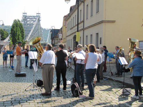 Ständchen Am Schillerplatz. Foto: Pohl