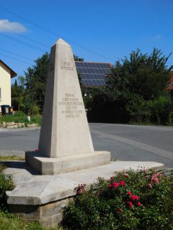 Bleibt der Obelisk, wie er ist? Foto: Ziegner