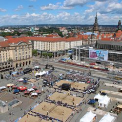 Die ganze Altstadt – wie hier der Altmarkt – wird Anfang Oktober zur Bühne für das große Bürgerfest. Foto: Pohl