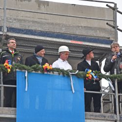 Grund zum feiern: Ein wichtiges Etappenziel im Rahmen des Markus-Projekts ist erreicht. Ende Januar konnte nach rund einem Jahr Bauzeit Richtfest gefeiert werden. Fotos: Möller