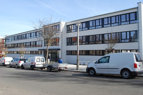 Das modernisierte Schulgebäude der 46. Oberschule. Foto: Trache