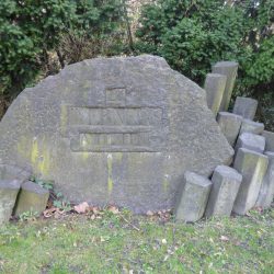 Gedenkstein für den Geowissenschaftler Abraham Gottlob Werner. Foto: Dresdner Denk Mal Fort! e. V.