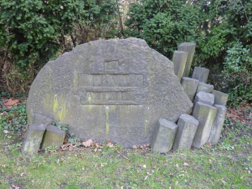 Gedenkstein für den Geowissenschaftler Abraham Gottlob Werner. Foto: Dresdner Denk Mal Fort! e. V.