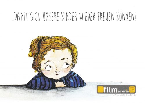 Mit diesem Motiv auf einer Postkarte wirbt die Filmgalerie für die Unterstützung ihres Projektes. Foto: PR