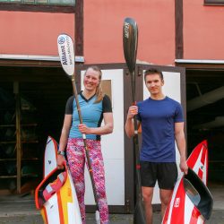 Lisa Maria Kieschnick und Antonin Haupt gehören zu den Nachwuchstalenten des Vereins. Foto: Verein