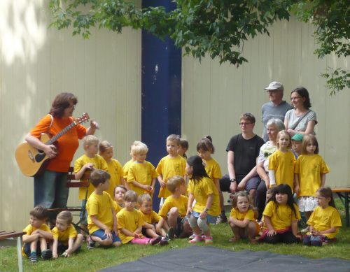 Auch die Jüngsten wirken wieder beim Musikprogramm des Zschertnitzer Sommerfestes mit. Foto: Haueis