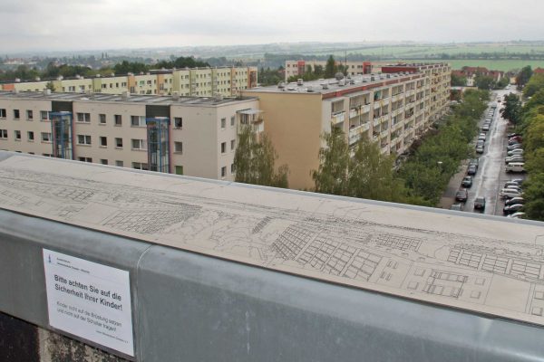 Die neue Aussichtstafel. Foto: Steffen Dietrich