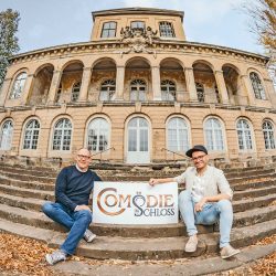 Schloss Übigau bietet eine märchenhafte barocke Kulisse für das neue Sommertheater ab 2019. Einen Namen hat die Spielstätte schon: Comödie im Schloss. Foto: Robert Jentzsch