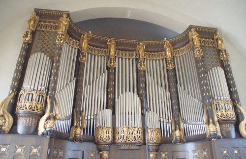 Orgel in der Strehlener Christuskirche.Foto: Steffen Dietrich
