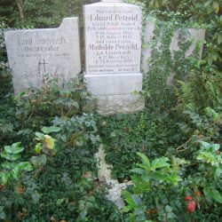 Die Grabstätte von Eduard Petzold und seiner Frau Mathilde Friederike Amalie ist in diesem Jahr teilsaniert worden. Foto: B. Teichmann