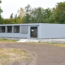 Alles auf Anfang: Die Schüler der Neuen Waldorfschule lernen vorerst in provisorischen Räumen, bis das neue Schulgebäude fertig ist. Foto: Trache