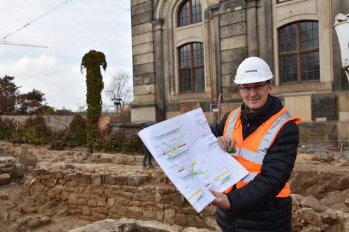 Mit dem ersten Bauabschnitt ist eine wichtige Etappe der Brückensanierung abgehakt. Was den weiteren Baufortschritt betrifft, zeigte sich Straßen- und Tiefbauamtsleiter Robert Franke optimistisch. Foto: Möller