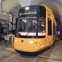 Die Neuen Stadtbahnen sollen künftig auf der Linie 2 und 3 eingesetzt werden. Foto: DVB AG/Anja Schneider