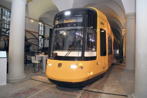 Die Neuen Stadtbahnen sollen künftig auf der Linie 2 und 3 eingesetzt werden. Foto: DVB AG/Anja Schneider