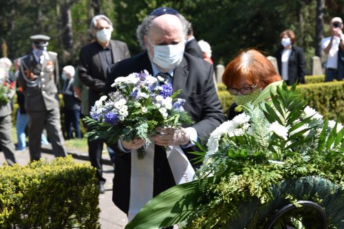 Gedenken in Zeiten der Pandemie: Die Feierlichkeiten fanden im kleinen Rahmen statt. Foto: Möller