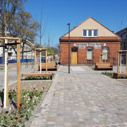 Südlicher Teil der Parkanlage an der Erfurter Straße. Foto: PR