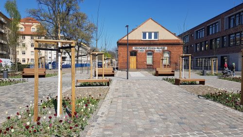 Südlicher Teil der Parkanlage an der Erfurter Straße. Foto: PR