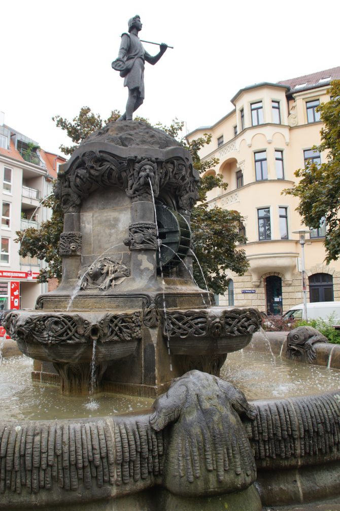 Der Müllerbrunnen in Plauen. Foto: Steffen Dietrich