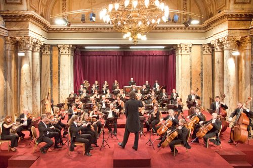 Das Westböhmische Symphonieorchester Marienbad ist das älteste Symphonieorchester Tschechiens. Zum feierlichen Eröffnungskonzert spielt es u. a. Kompositionen von Ludwig van Beethoven. Foto: PR
