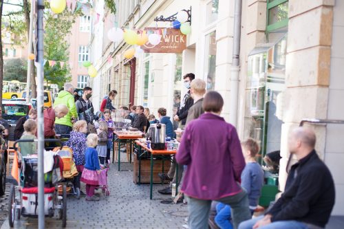 Jubiläumsfeier an der ZWICKmühle auf der Zwickauer Straße. Foto: Benjamin Weber