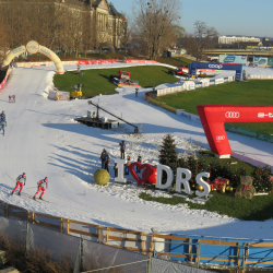 Der Ski-Weltcup sorgte voriges Jahr für tolle Bilder aus Dresden, musste aber ohne Zuschauer stattfinden. Foto: Pohl