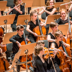 Das Benefizkonzert wird von Schülern des Musikgymnasiums mitgestaltet. Foto: Sabine Mutschke