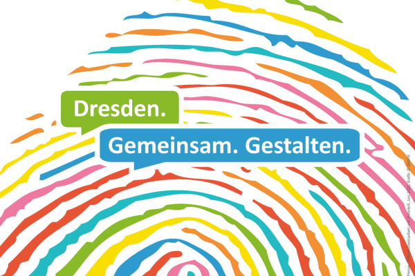 Dresden ist bunt – das zeigen auch die Interkulturellen Tage. Plakat: Ö-Grafik