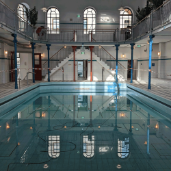 Badefreunde können sich darauf freuen, ab 3. März wieder im Nordbad zu schwimmen. Foto: Dresdner Bäder GmbH