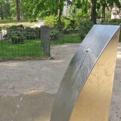 Neu im Hermann-Seidel-Park ist der kleine Trinkbrunnen zum Erfrischen. Foto: Pohl