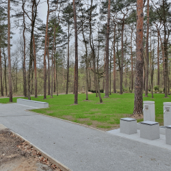 Die neue muslimische Grabanlage. Foto: Robert Arnrich