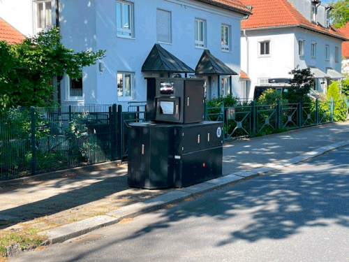 Diese mobile Geschwindigkeitsmessanlage ist in den nächsten drei Monaten in Dresden anzutreffen. Foto: Landeshauptstadt Dresden