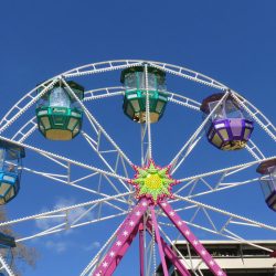 Vom Riesenrad aus kann man beim Familienfest seinen Blick über Dresden schweifen lassen. Foto: Archiv Pohl