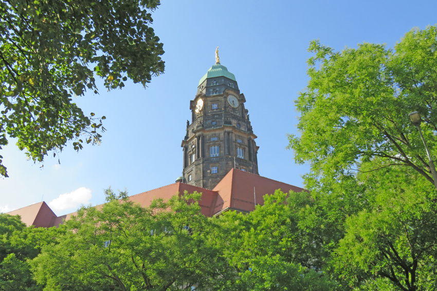 Dresden von oben Dresden von oben