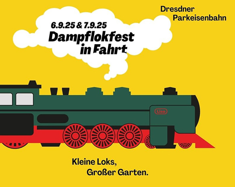 Dampflokfest der Dresdner Parkeisenbahn Dampflokfest der Dresdner Parkeisenbahn