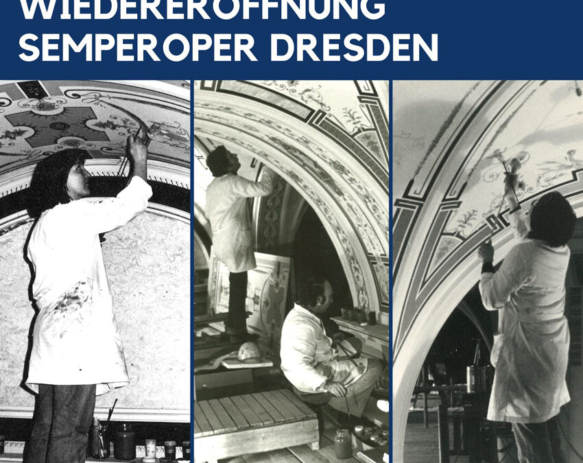 40 Jahre Wiedereröffnung Semperoper Dresden