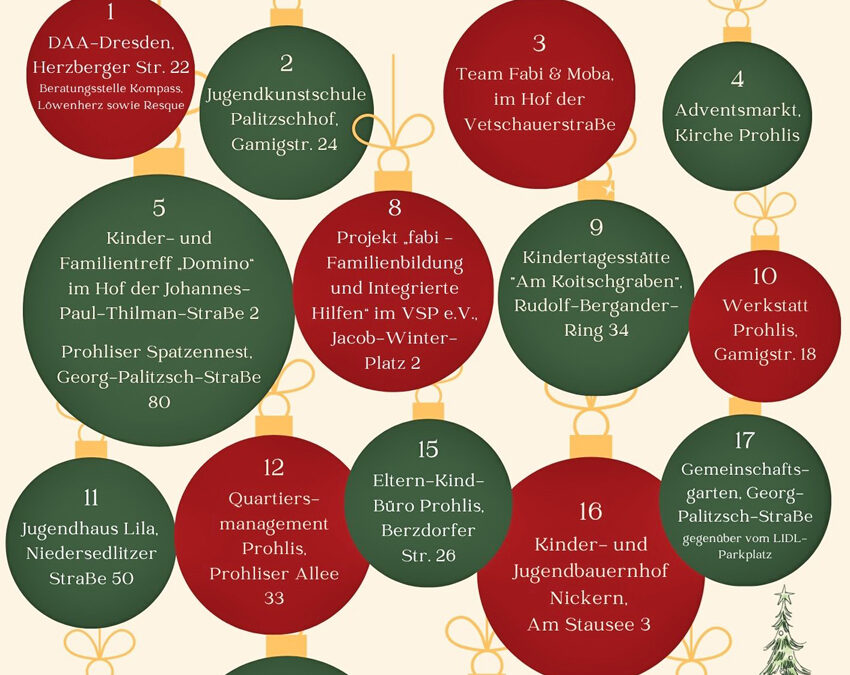 Lebendiger Adventskalender