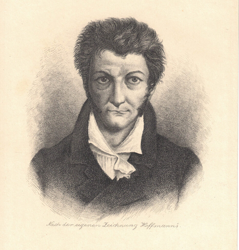 Porträt Hoffmanns. Abbildung: Archiv Rockstroh