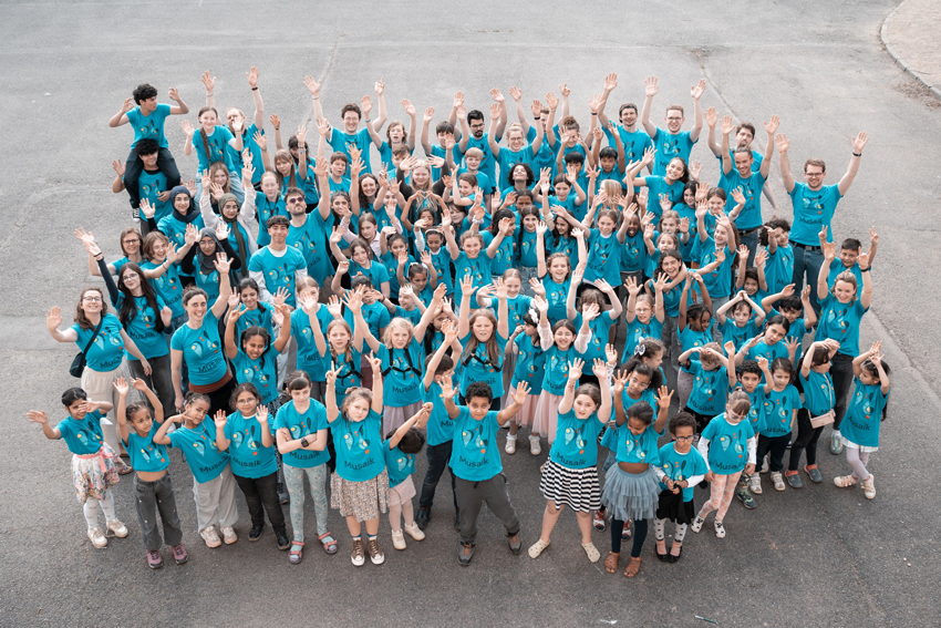 Kinder und Jugendliche des Musaik-Orchesters sind am 12. Februar im Konzert zu erleben. Foto: Martín Rebaza Ponce de León