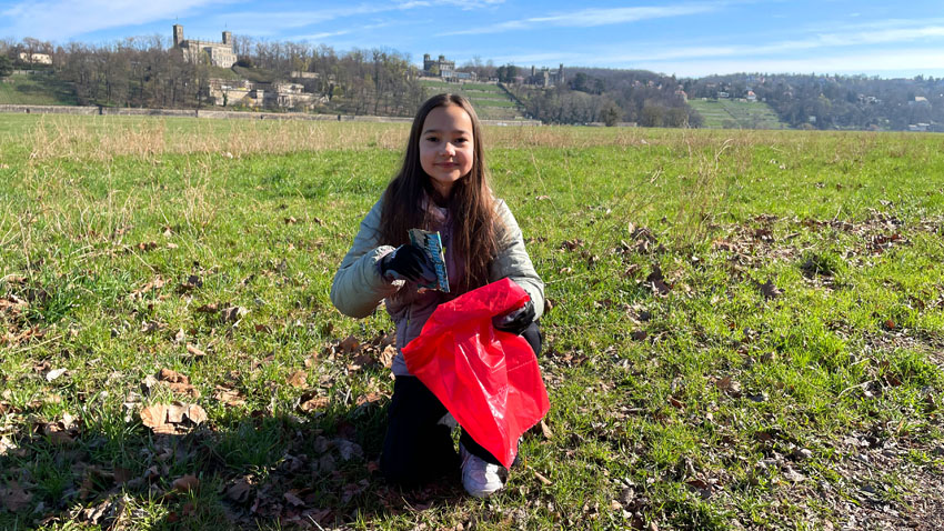 Danke an Anouk Fink und an alle fleißigen Helferinnen und Helfer. Foto: Anita Urbat