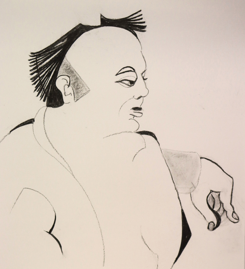 Zeichnung von Ramona Schöne. Foto: PR