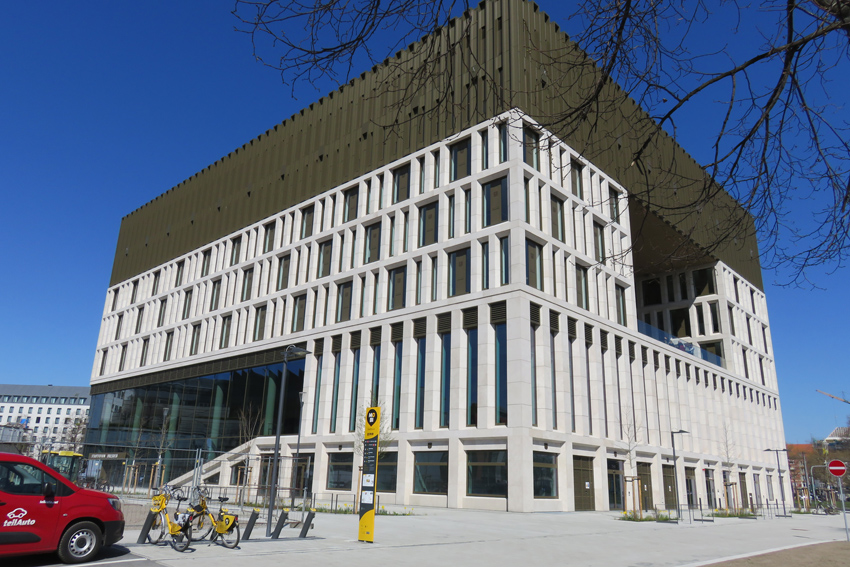 Ein Schwerpunkt der Arbeit der Gestaltungskommission war der Neubau des Stadtforums. Foto: Pohl