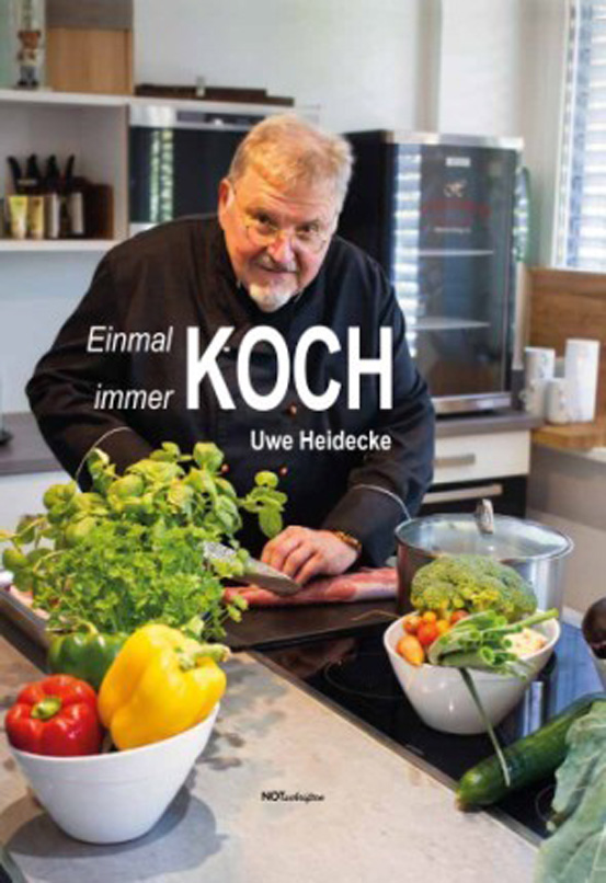 Uwe Heidecke reflektiert 50 Jahre persönliche Erfahrungen in der Gastronomie. Foto: PR
